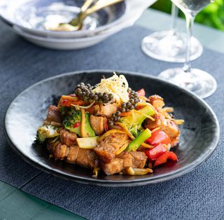 Pad Cha Crispy Pork